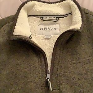 Orvis fleece pullover